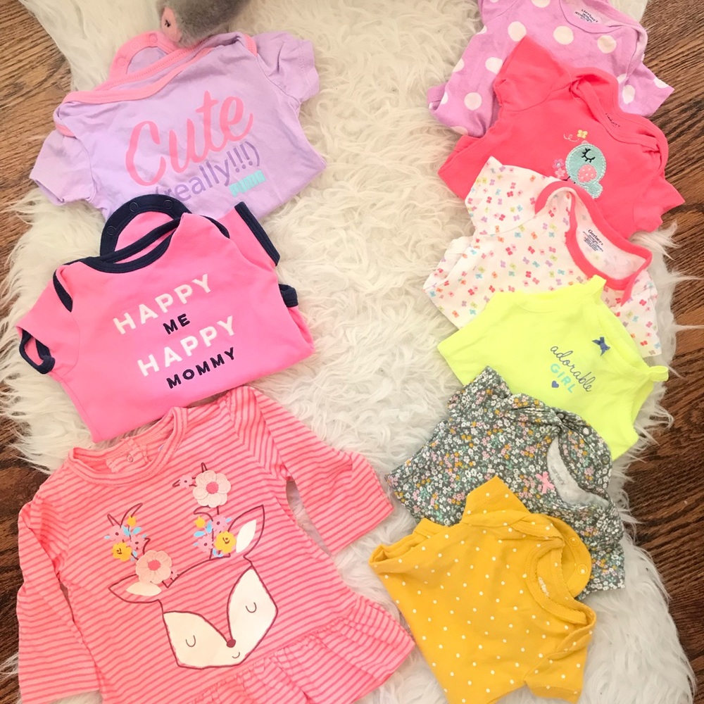 Bundle babygirl onesies